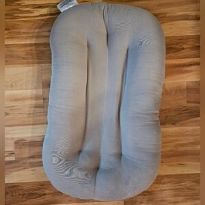 SnuggleMe Organic Infant Lounger Stone